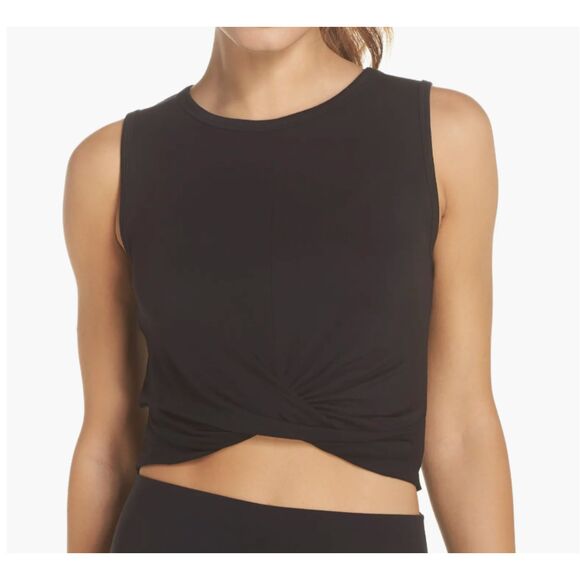 ALO Yoga Tops - Alo Cover Twist Hem Tank